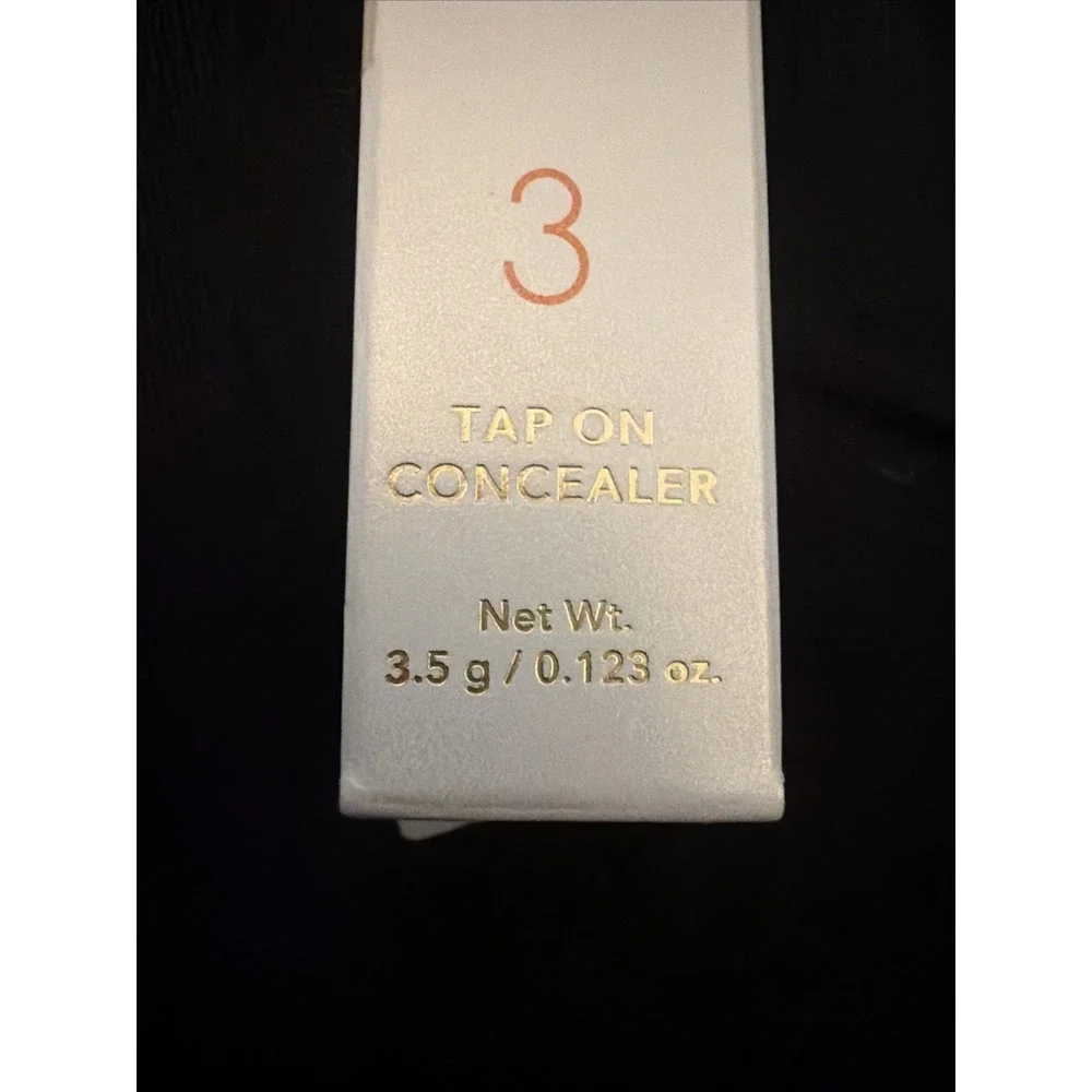 Carmindy Beauty 3 Tap On Concealer LIGHT Color 3.5g New In Box